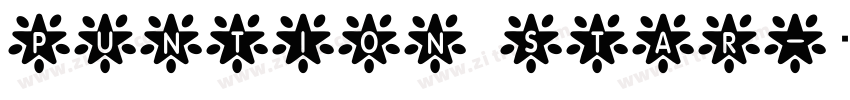 puntion star字体转换